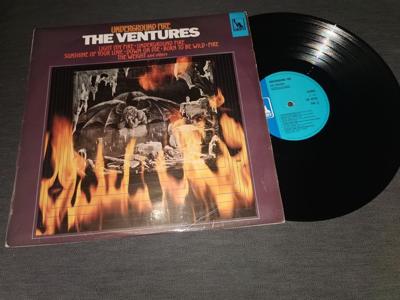 Tumnagel för auktion "THE VENTURES - Underground fire, UK -69, LP"