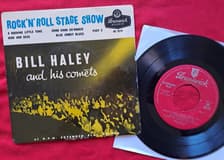 Tumnagel för auktion "BILL HALEY & COMETS Rock `N´ Roll Stage Show. Part 2. EP 1956."