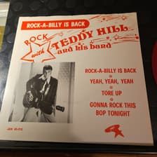 Tumnagel för auktion "Teddy Hill ep - Rock-A-Billy Is Back"