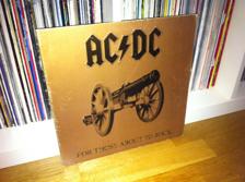 Tumnagel för auktion "AC/DC - For Those About To Rock (We Salute You) LP 1981 (Canada-press)"