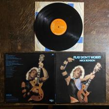 Tumnagel för auktion "MICK RONSON - Play Dont Worry 1974. UK Press! FOC. DAVID BOWIE. Prog-rock. LP"