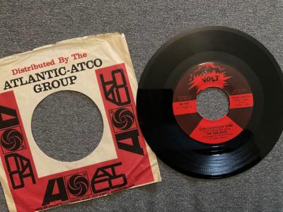 Tumnagel för auktion "singel-Bar-Kays Give Everybody some /Atlantic US -67"