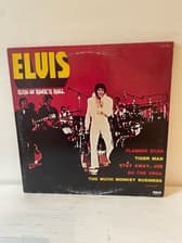 Tumnagel för auktion "Elvis Presley - King of Rock n Roll 2Lp G/F Fransk -75! RARE!"