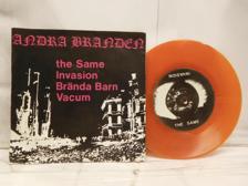 Tumnagel för auktion "ANDRA BRANDEN - V/A - THE SAME - KUKEN I STYRET-ORANGE VINYL"