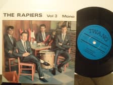 Tumnagel för auktion "The Rapiers Vol. 3 rare UK ep revival rock & roll rockabilly"