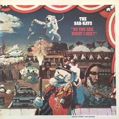 Tumnagel för auktion "THE BAR-KAYS, LP. DO YOU SEE WHAT I SEE? US 1972."