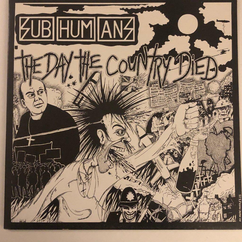 Subhumans – The Day The Country Died (RARE GATEFOLD) - LP - Vinylkoll