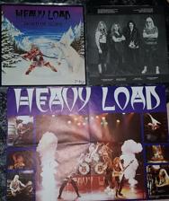 Tumnagel för auktion "Heavy Load Death or glory Vinyl med Poster"