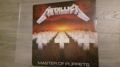 Tumnagel för auktion "Metallica Master Of Puppets Original 1986 Mfn 60 Dm 45Rpm Gate Fold Edition"
