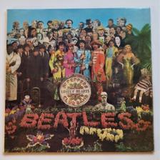 Tumnagel för auktion "The Beatles - Sgt. Pepper's Lonely Hearts Club Band, LP 1967"