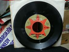 Tumnagel för auktion "JIMMY SOUL     45 RPM   IF YOU WANNA BE HAPPY  UK PRESS"