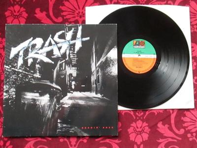Tumnagel för auktion "LP: TRASH Burnin Rock (1985)"
