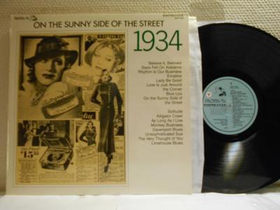 Tumnagel för auktion "ON THE SUNNY SIDE OF THE STREET - 1934 - V/A - PHONTASTIC"