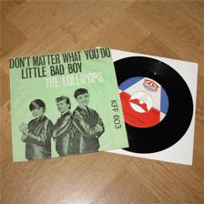 Tumnagel för auktion "The Lollipops- Don't matter what you do   1: a Press  EX-"