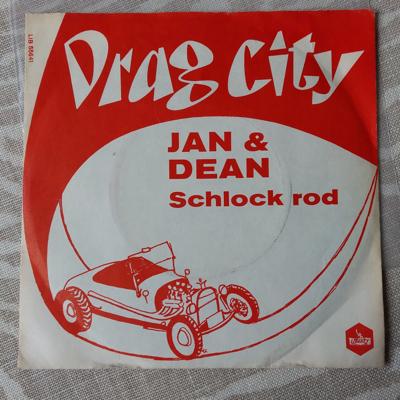 Tumnagel för auktion "Jan & Dean "Drag City" 7""
