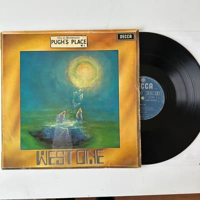 Tumnagel för auktion "Pugh's Place – West One LP NL 1971 LÄS BESKRIVNINGEN"