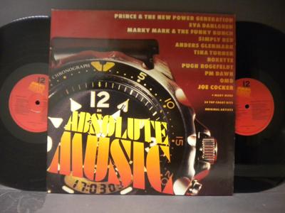Tumnagel för auktion "ABSOLUTE MUSIC - 12 - V/A - 2 -LP - PRINCE & THE NPG..."