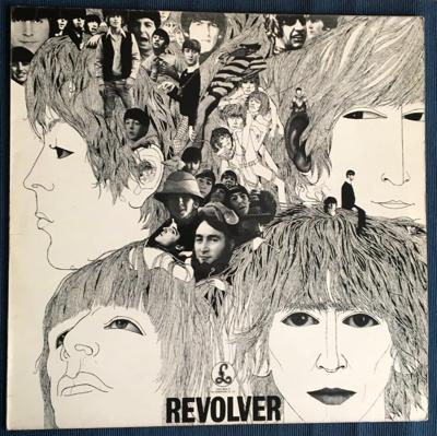 Tumnagel för auktion "The Beatles – Revolver, UK-66/71 re"