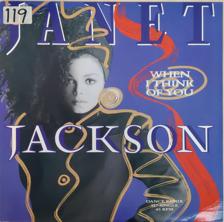 Tumnagel för auktion "USA press 12" Janet Jackson / When I Think Of You (Dance Remix) - A&M"