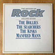 Tumnagel för auktion "The History of Rock Vol. 7 - The Hollies, The Searchers, The Kinks m.fl"