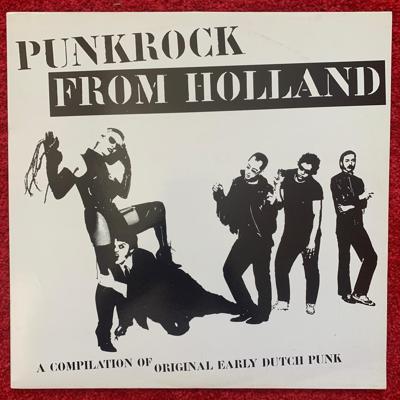 Tumnagel för auktion "V/A PUNK ROCK FROM HOLLAND LP // Punk KBD Samling Ivy Green Filth etc"