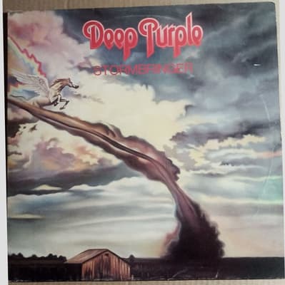 Tumnagel för auktion "Deep Purple, Stormbringer uk 1st pressing"