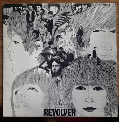 Tumnagel för auktion "The Beatles-Revolver"