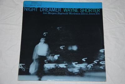 Tumnagel för auktion "WAYNE SHORTER - Lee Morgan - Night Dreamer - BLUE NOTE klassiker US New York LP"