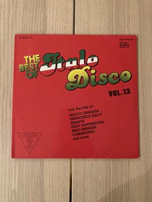 Tumnagel för auktion "LP: V/A - The Best of Italo Disco vol. 13 - 1989 Joe Yellow Ken Laszlo Sophie mm"