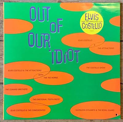 Tumnagel för auktion "V/A - Out Of Our Idiot LP - Elvis Costello"