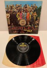 Tumnagel för auktion "The Beatles. SGT. Pepper´s Lonely Hearts Club Band"