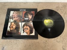 Tumnagel för auktion "Let It Be The Beatles 1965 Vinyl Skiva LP Musik Music Rock 70-tal Vintage Retro"