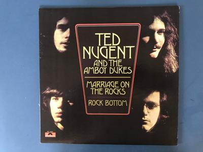 Tumnagel för auktion "Ted Nugent and the Amboy Dukes  -  LP - Marriage on the rocks"