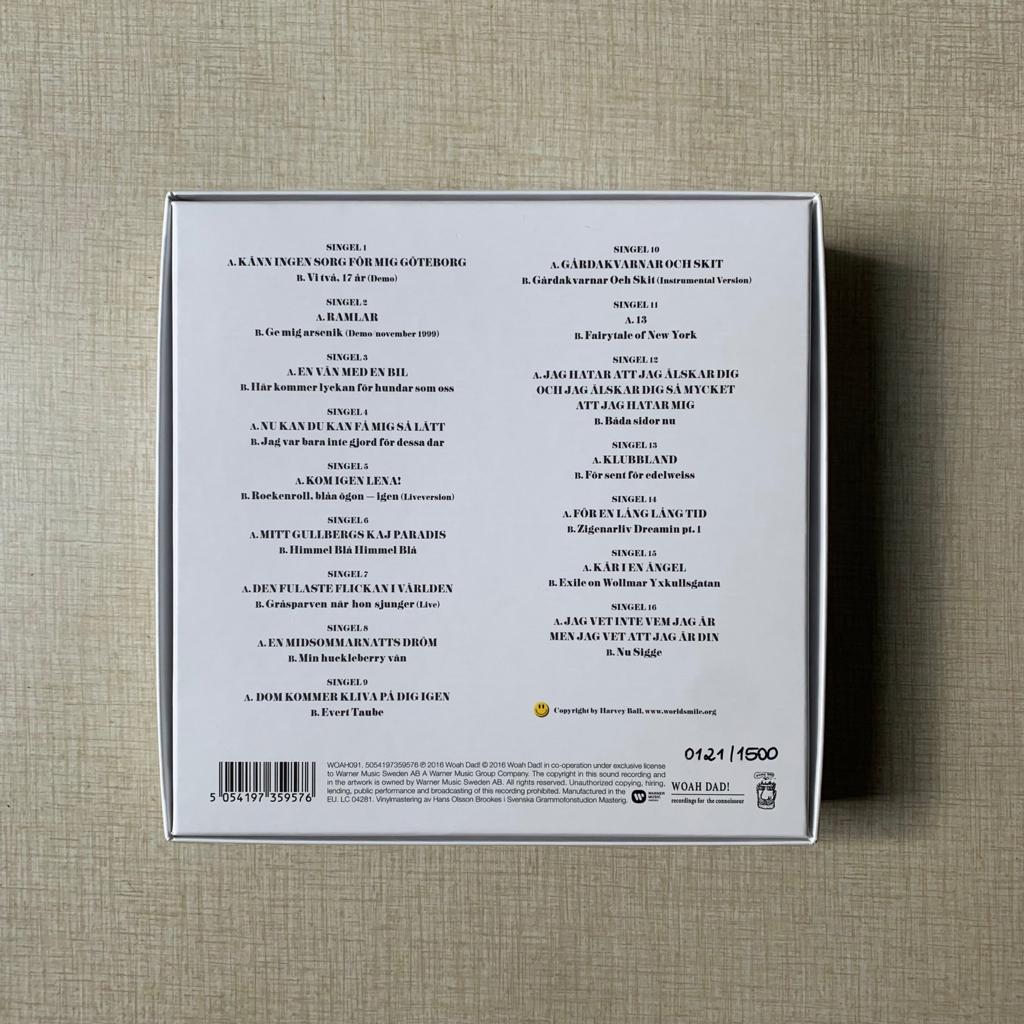 SIGNERAD! Håkan Hellström Singlarna 20002008, box Vinylkoll