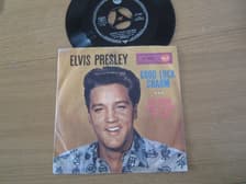 Tumnagel för auktion "ELVIS Singel "Good Luck Charm/Anything That´s Part Of You" tysk press"