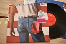 Tumnagel för auktion "Bruce Springsteen Born in the USA LP rock pop CBS"