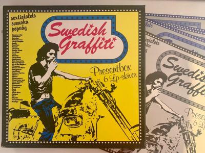 Tumnagel för auktion "V/A - ‘Swedish Graffiti’ (Sweden, 1981) BOX SET! 6 LP! RARE!"
