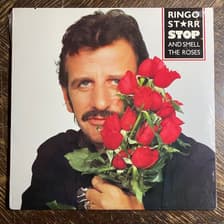 Tumnagel för auktion "RINGO STARR - Stop And… 1981 STILL SEALED US Press! THE BEATLES. Prog-Rock. LP"