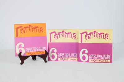 Tumnagel för auktion "V/A 3 x "Fortuna 12, 14, 16" Vinyl -7" Compilation 1963 Rock/Pop/Beat"