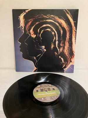 Tumnagel för auktion "Rolling Stones - Hot Rocks 1964-71 Reissue 2003 2 Lp G/F Nyskick !"