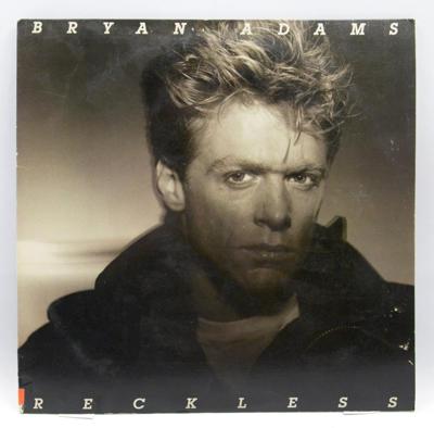 Tumnagel för auktion "Bryan Adams - Reckless, 1984, vinyl. 1-LP"