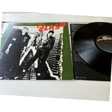 Tumnagel för auktion "The Clash/LP/1979/orginal inner/Punk/rock"