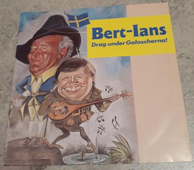 Tumnagel för auktion "Ian & Bert - Drag under galoscherna Ny Demokrati EP 1991"
