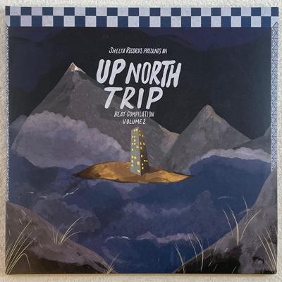 Tumnagel för auktion "V/A Up North Trip (Beat Compilation Volume 2) 2xLP 2022 Swe  SHELTA "