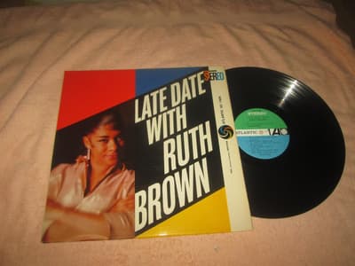 Tumnagel för auktion "RUTH BROWN LATE DATE WITH STEREO"