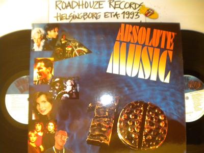Tumnagel för auktion "ABSOLUTE MUSIC - 10 - 2 -LP - V/A"