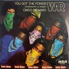 Tumnagel för auktion "WAR You Got the Power 7" / '82 Spansk Press Funk Soul"