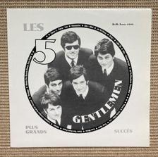 Tumnagel för auktion "LES 5 GENTLEMEN "Plus grands succes" - Fransk 60's Psych Garage Folk rock LP"