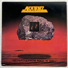 Tumnagel för auktion "ALCATRAZZ No Parole From Rock 'N' Roll LP -83 US ROCSHIRE XR22016"