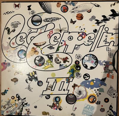 Tumnagel för auktion "LP-Vinyl, Led Zeppelin - Led Zeppelin III"